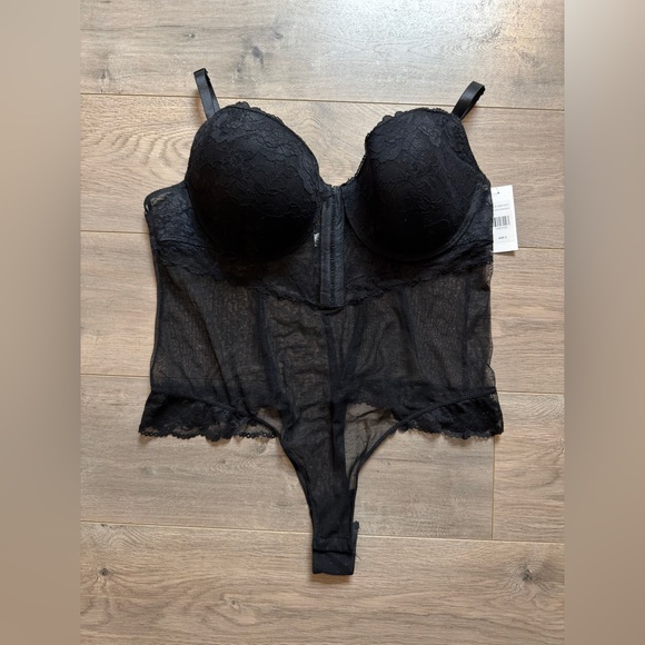 Fashion to Figure Other - Fashion to Figure Black Lace Bustier